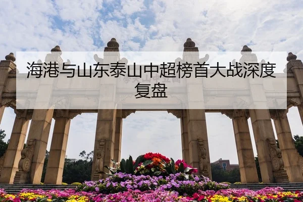 海港与山东泰山中超榜首大战深度复盘